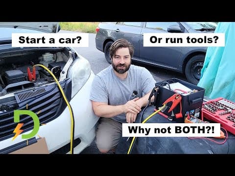 Diy Hybrid Battery, Jump Pack And Solar In One