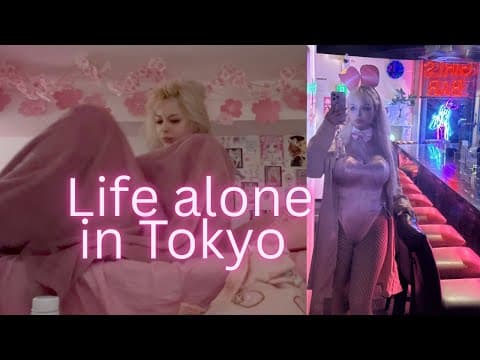 Inside My 10m² Tokyo Life | Hostess Night & Afternoon Tea Vlog 41
