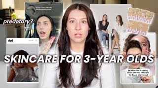 Exposing The Skincare Brand For 3-year Olds?! Child Influencers & Sephora Kids