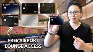 Best Credit Cards For Airport Lounge Access 2026 | Chase Cards Edition