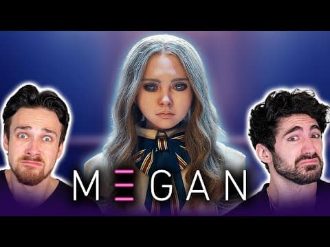 Easily Scared Man Babies Scream At *m3gan* | First Time Watching