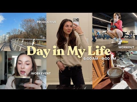 From 6am To 9pm: How I Stay Productive, Fit & Balanced 🏋️‍♀️✨ Vlog