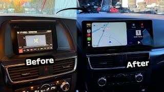 How To Install A Carplay Screen In A Mazda Cx-5