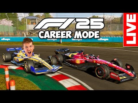 F1 25 Career Mode Chinese & 100% Japanese Grand Prix!