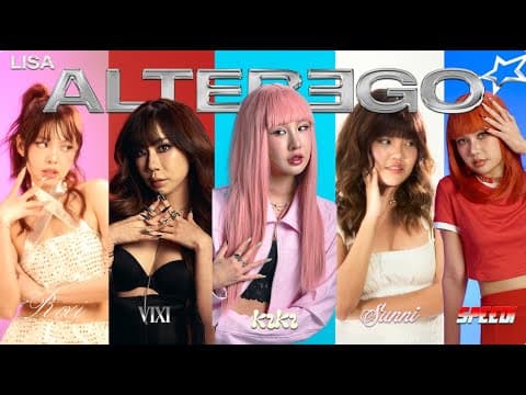 Brinkkty&friends จับเพื่อนมาแต่งเป็น ‘lisa’ 5 ลุคจาก ”alter Ego” กว่าจะได้แต่ละลุค.. 🤘🏻🎸