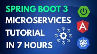 Spring Boot 3 Microservices With Kubernetes And Angular Complete Course In 7 Hours