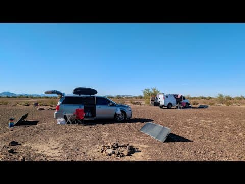 Girls' Desert Boondocking Getaway in Quartzsite, AZ & Thanksgiving Week Tarantula Encounter 😱