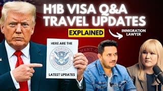 Latest Immigration - H1b Visa | Opt | Green Card | Traveling Now - Good Or Bad?