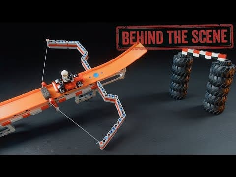 Recorded Lego Stream: Hot Wheels Booster Build – Behind The Scenes