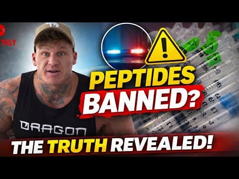 The Truth About The Peptide ‘ban’ (what They’re Not Telling You)