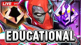🔴 Educational Unranked To Gm Deadpool Only Day 2.5 🔴 | Eternity Peak | Paz
