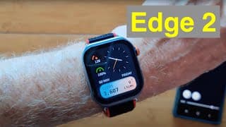 Weofly Edge 2 Amoled Always-on 1.85” Curved Display 3atm Bt 5.3 Call Smartwatch: Unboxing & 1st Look