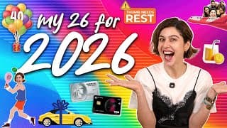 My 26 For 2026! Resolutions/bucket List /goals