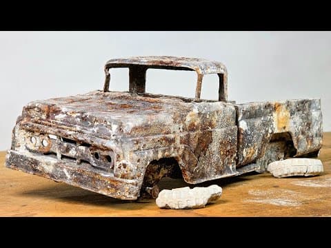 1960's Tonka Camper Destroyed In Palisades Wildfire Gets Restored