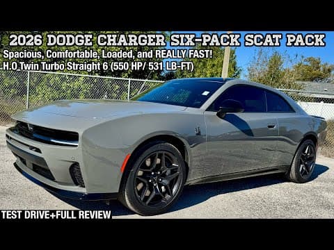 2026 Dodge Charger Six-pack (scat Pack): Test Drive+full Review