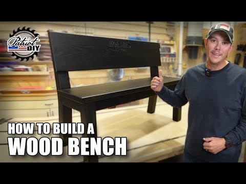How To Build A Heavy Duty Wood Bench