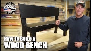 How To Build A Heavy Duty Wood Bench