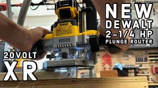 Dewalt 20v Xr 2-1/4 Hp Plunge Router Dcw620b