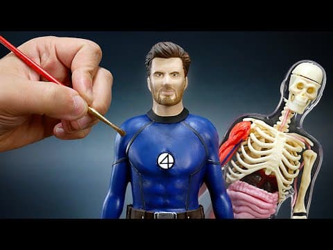 I Made An Accurate Human Torch Action Figure - Deadpool & Wolverine