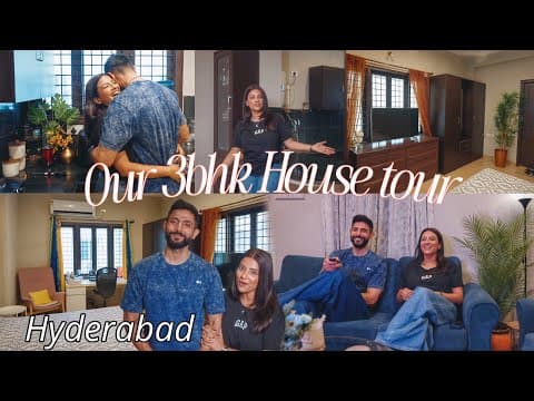 Our Very Simple 3bhk Hyderabad Home Tour