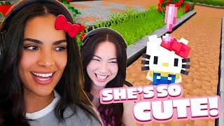 I Met Hello Kitty On Minecraft! 🎀