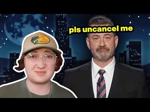 Jimmy Kimmel Cries For Charlie Kirk