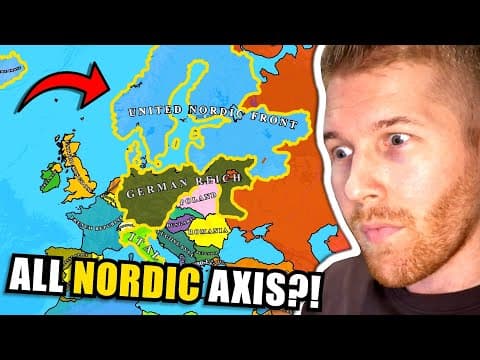 What If All Nordic Countries Helped Germany Win Ww2?! (pax Historia)
