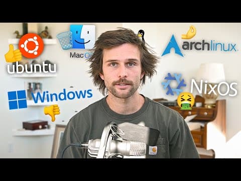 I Tried Coding On Every Os // Here’s What I Learned