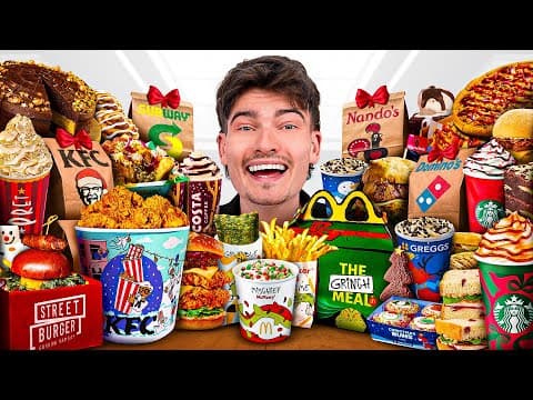 We Tested Every Fast Food Christmas Menu