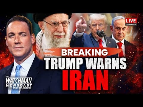 Trump Threatens New Iran Strikes, Backs Israel In Netanyahu Meeting | Watchman Newscast Live