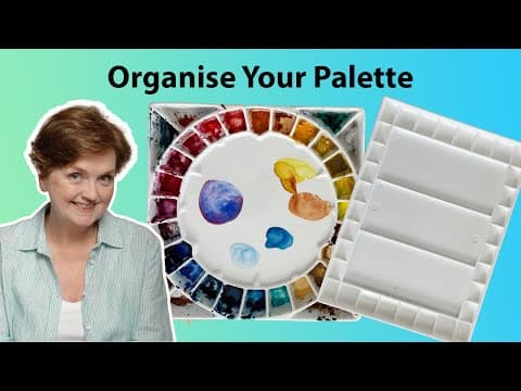 How To Organise Your Watercolour Palette For Perfect Colour Mixing