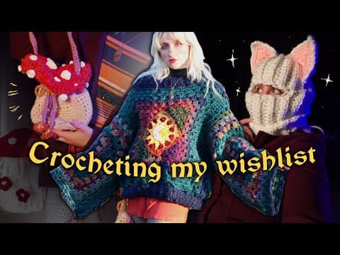 I Spent A Week Crocheting Whatever I Wanted ✨