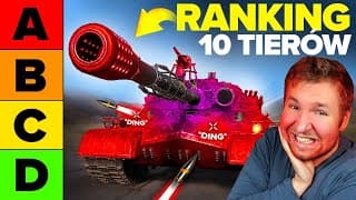 Ranking Czołgów 10 Tieru | Odbierz Darmowy Przegięty X Tier