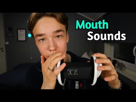 Asmr Tingly Mouth Sounds With 3dio | Ear To Ear Massage