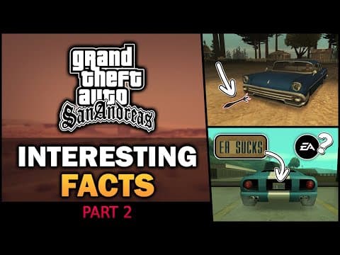 Gta Sa - Interesting Facts [part 2] - Feat. Badgergoodger