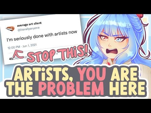 Artists Are Ruining Their Own Careers (and Clients Are Fed Up) || Speedpaint + Commentary