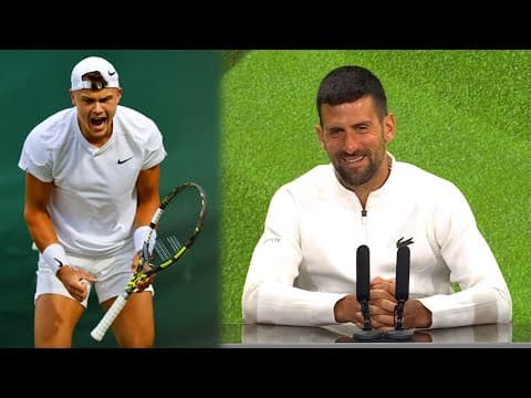 Novak Djokovic "holger Rune Is A Nice Guy, I Like Our Relationship'"