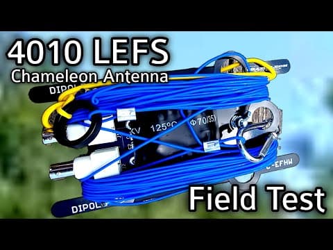 Chameleon 4010 Lefs Efhw Portable Ham Radio Antenna