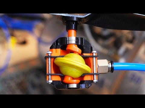 I Built A Nutating Disk Air Engine