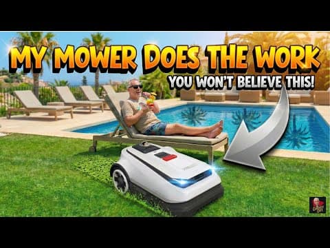 Ecovacs Goat A3000 - Robot Mower Revolution!