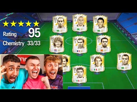Full Icon Fut Draft Ft W2s & Gib! *world Record* (ea Fc 25)