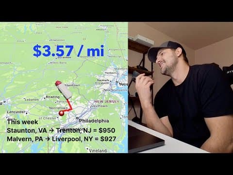 I Just Booked $7,327 Loads For Dry Van