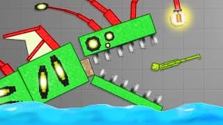 Scary Myth Lurker Vs Ragdolls In Melon Sandbox Playground