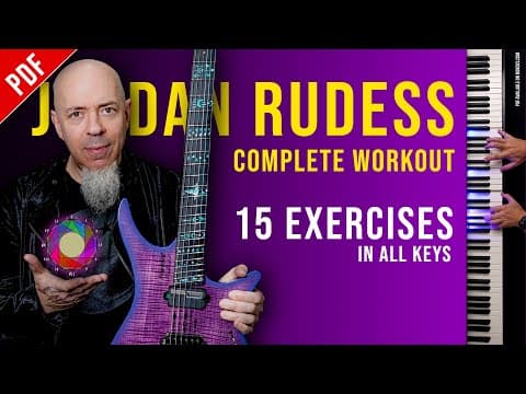 🎹 Ultimate Jordan Rudess Guide: 15 Essential Practice Drillspiano/keyboard/guitar Players