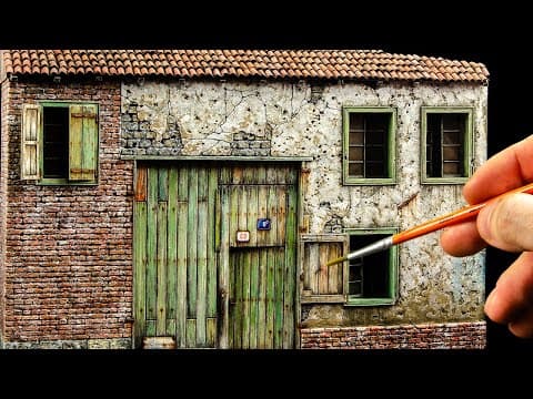 Yes, You Can Turn A Block Of Styrofoam Into A Miniature House!