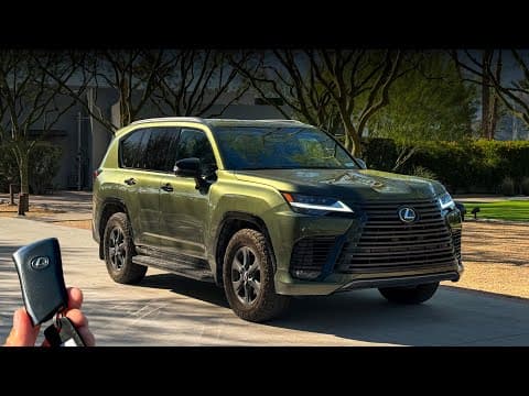 Living With A $118,000 Lexus Lx700h Overtrail!!