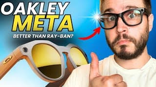 Oakley Meta Ai Glasses! 2x Battery Life, 3k Resolution!