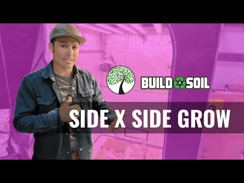 Buildasoil: New Video Series // 4x4 Grow Off // Side X Side (episode 1)