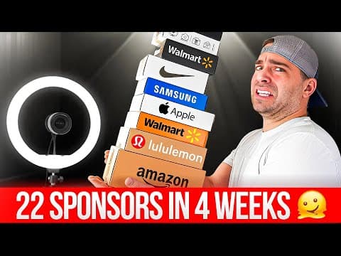 22 Sponsorships In One Month… Worst Problem Ever?