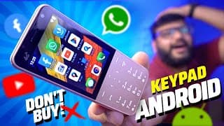 I Bought A Cheap Keypad Android Phone From Flipkart - Ikall I1 4g Keypad Android Phone Review!!